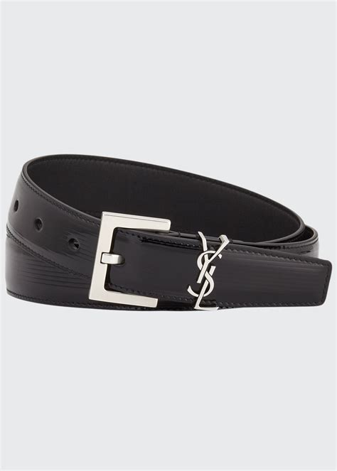 ysl belt for sale|ysl belt on person.